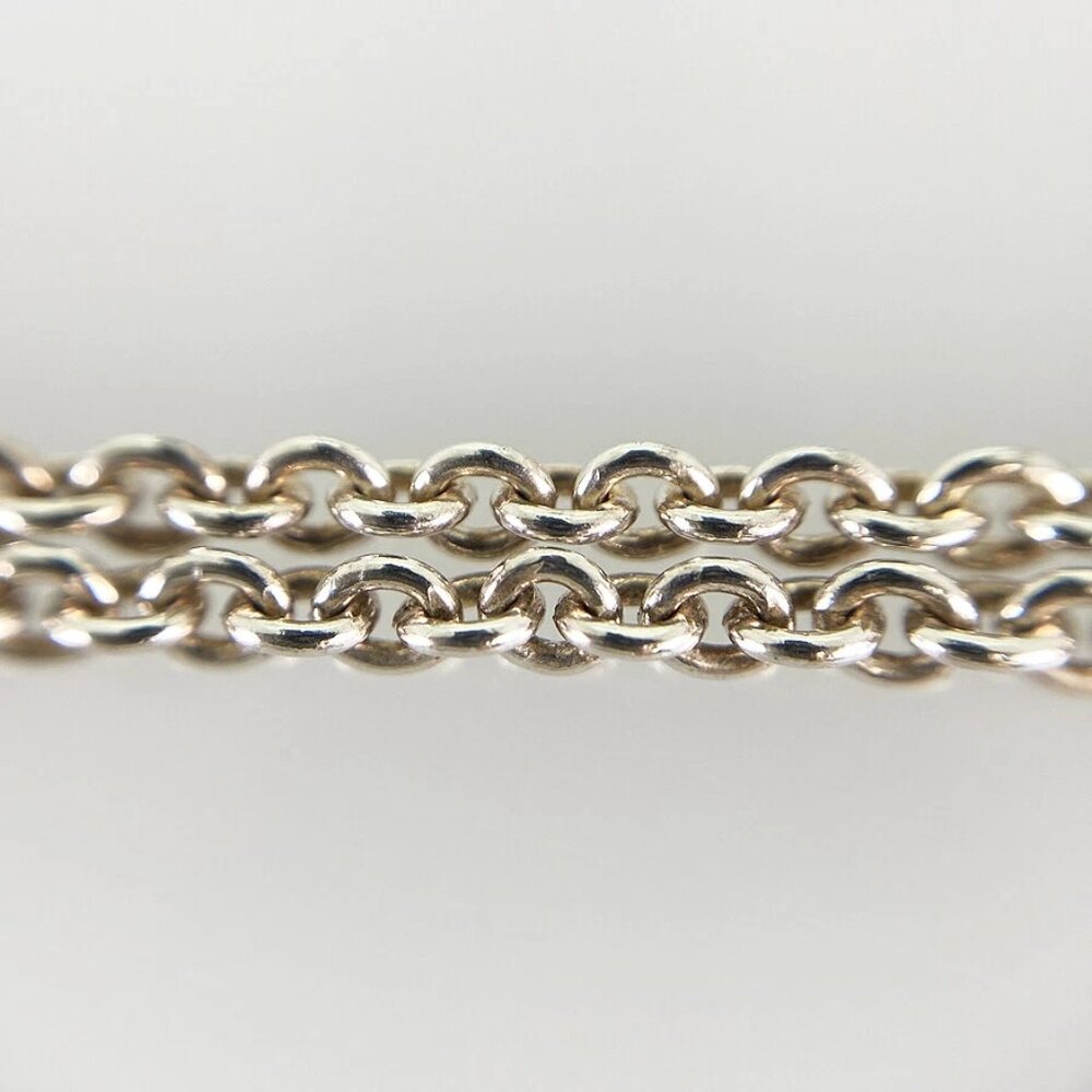 HERMES Amulettes Kelly Silver Necklace - Picture 5 of 13